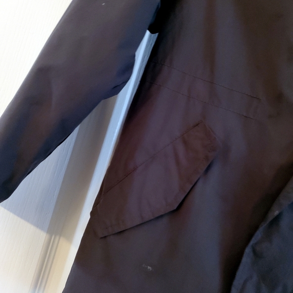 Old Navy Navy Blue Zip Button Hooded Jacket S - Picture 2 of 5